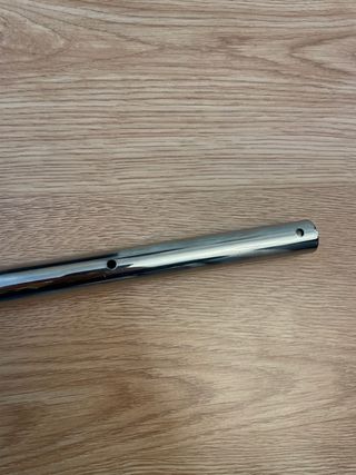 Manillar moto 22 mm cromado