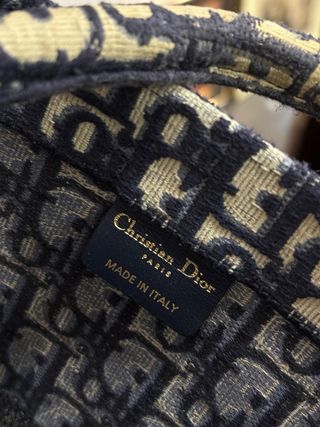 Bolso Christian Dior Azul