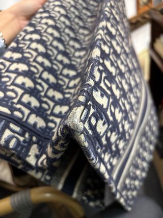 Bolso Christian Dior Azul