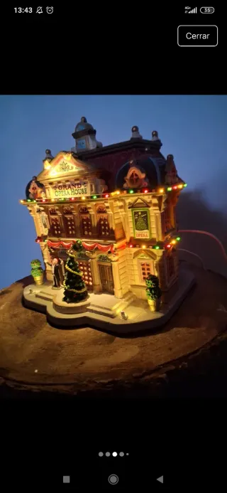 Lemax Gran Ópera Casa Navideña