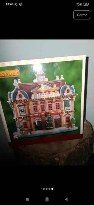 Lemax Gran Ópera Casa Navideña