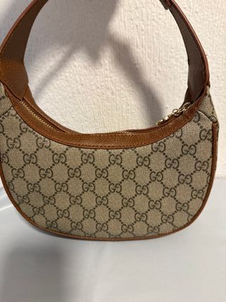 Borsa Gucci Marrone e Beige