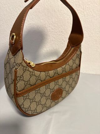 Borsa Gucci Marrone e Beige