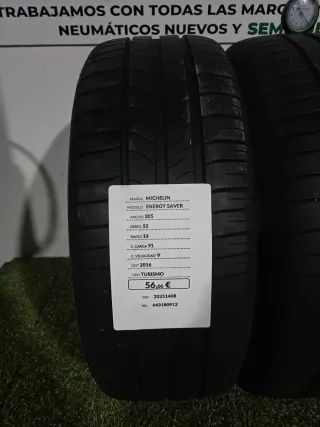 205 55 16 91V MICHELIN ENERGY SAVER