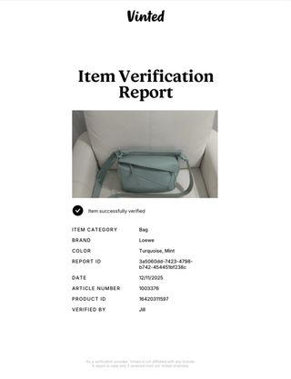 Bolso Loewe Puzzle Teal