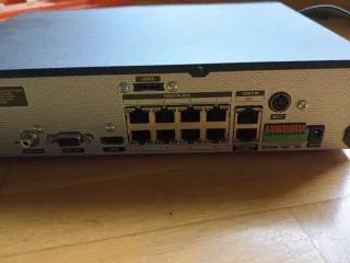 Grabador NVR IDIS 8 canales IP POE