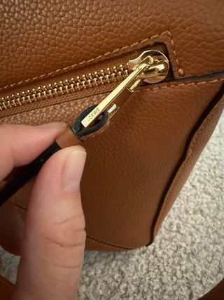 Bolso Loewe Puzzle Marrón Piel