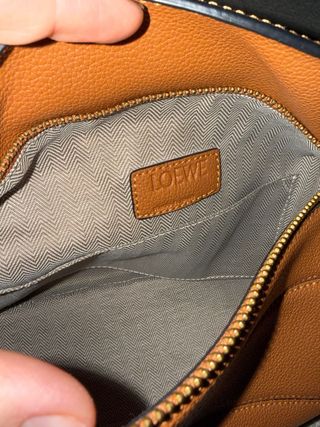 Bolso Loewe Puzzle Marrón Piel