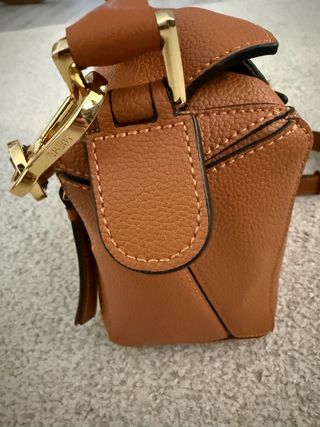 Bolso Loewe Puzzle Marrón Piel