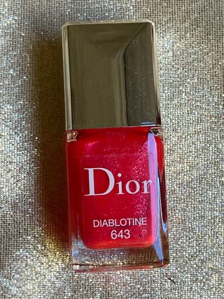 Dior Vernis Diablotine 643 Smalto Rosso