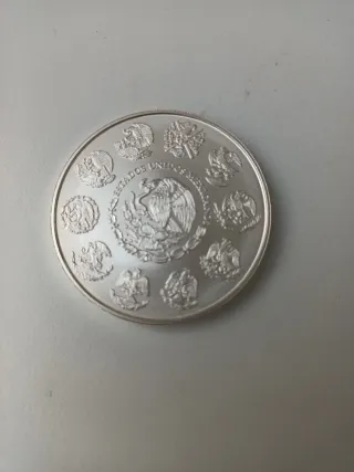 Moneda Libertad Plata Pura 2 Onzas 2022
