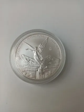 Moneda Libertad Plata Pura 2 Onzas 2022