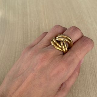 Maxi Anillo Dorado Tous