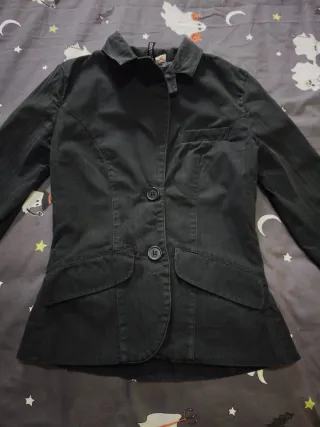 Casaco/Blazer H&M Divided Preto