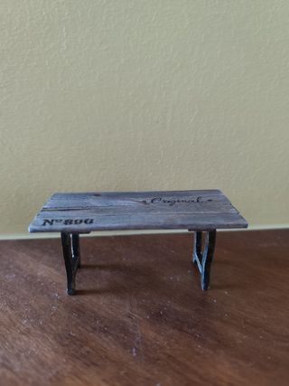 Set Tavolino per casa delle bambole in miniatura