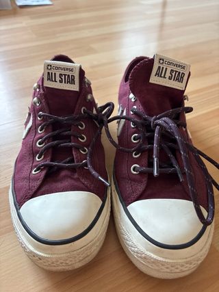 Converse All Star Rojo/Blanco