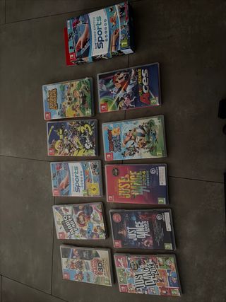Pack Nintendo Switch + 7 Juegos