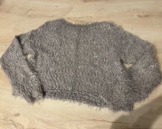 Maglione Akè Grigio Peloso Taglia S