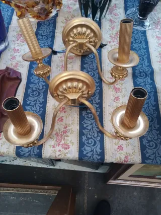 Applique vintage Sciolari oro