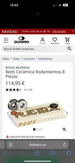 Surfskate Coasto 33.5 madera