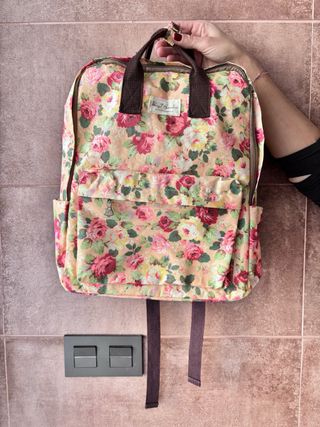 Mochila floral