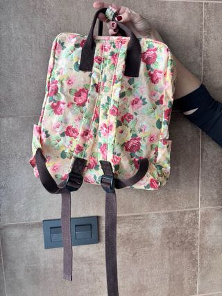 Mochila floral