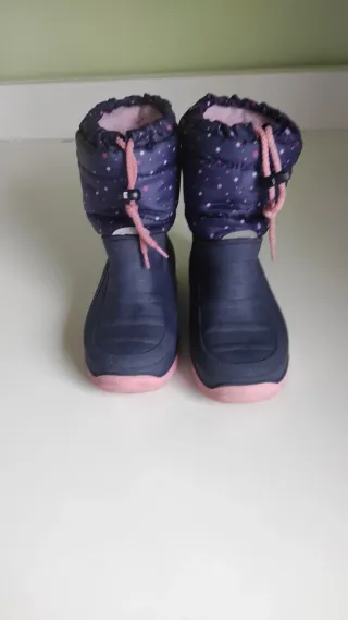 Botas de nieve niña talla 27