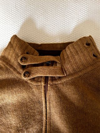 Chaqueta Massimo Dutti Beige y Marrón