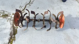 Motoazada Naranja con Accesorios