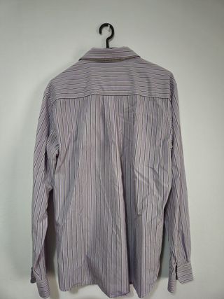 Camisa Carhartt Talla M Rayas Morado Blanco