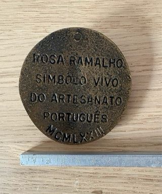 Medalla Bronce Rosa Ramalho 1973 RR