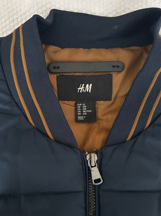 Chaleco H&M Azul y Marrón Talla L