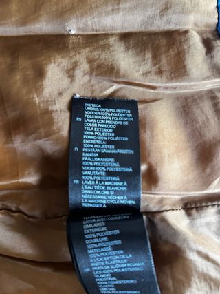 Chaleco H&M Azul y Marrón Talla L