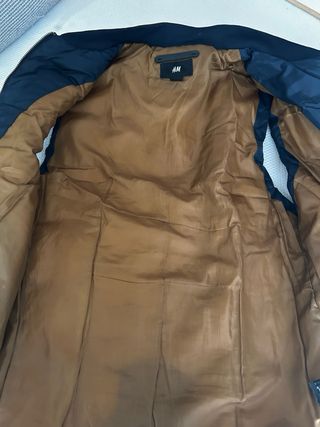 Chaleco H&M Azul y Marrón Talla L