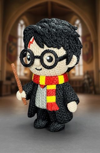 Figura Harry Potter Tejida