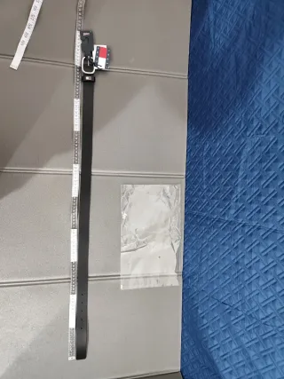 Tommy Hilfiger cintura originale pelle taglia 75cm