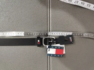 Tommy Hilfiger cintura originale pelle taglia 75cm