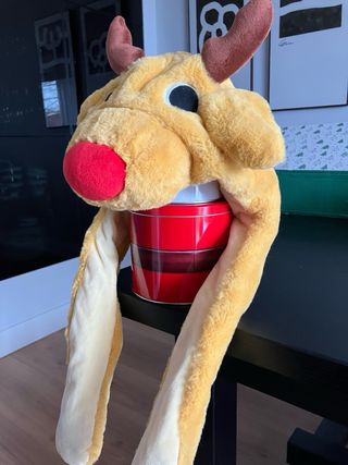 Gorro Reno Navideño Divertido