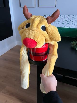 Gorro Reno Navideño Divertido