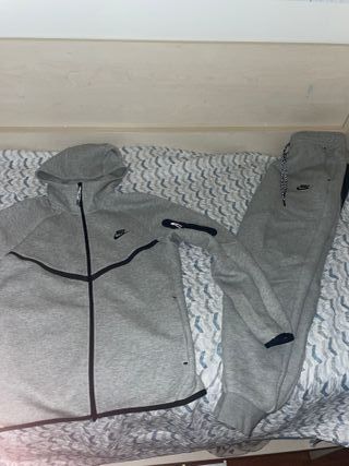Chándal Nike Tech Gris Original