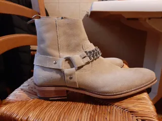 Stivali scamosciati uomo