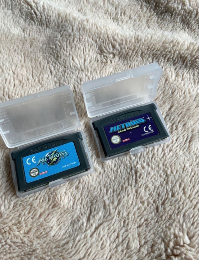 2 Juegos Metroid GBA (Nintendo) Zero y Fusion