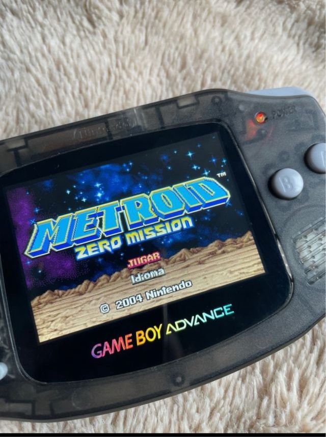 2 Juegos Metroid GBA (Nintendo) Zero y Fusion
