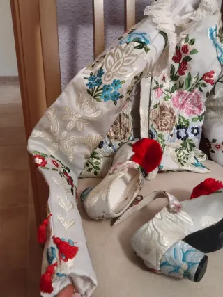 Corpiño Fallera Niña Talla 7 a 9 años