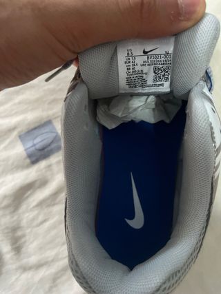 Zapatillas Nike P6000 Plata y Azul