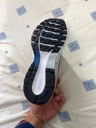 Zapatillas Nike P6000 Plata y Azul