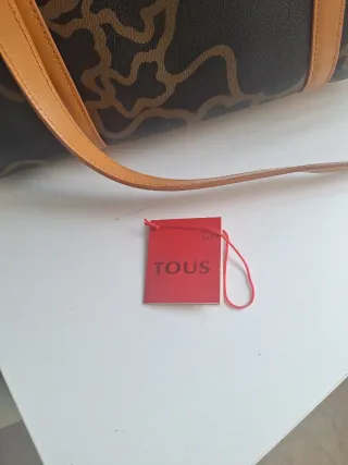 Bolso Tous Marrón y Dorado