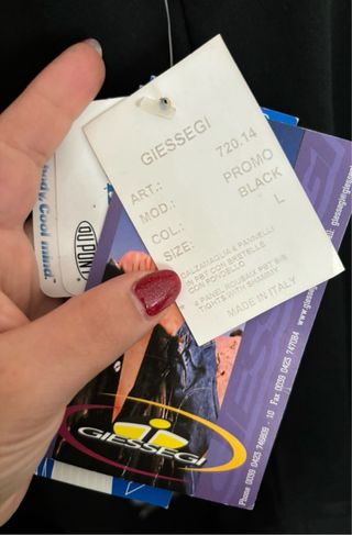 Calzamaglia termica 4 pannelli Giessegi Taglia L