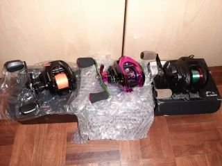 Mulinelli da Baitcasting - Set 3 Pezzi