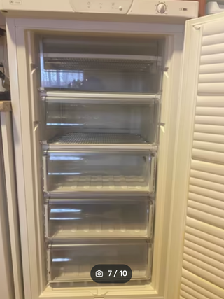 Congelador Vertical Whirlpool Blanco